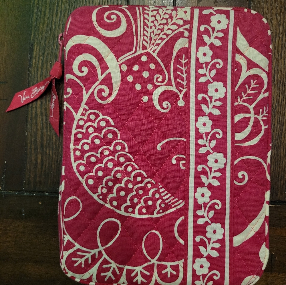 Vera Bradley Small Tablet Case Twirly Bird Pink